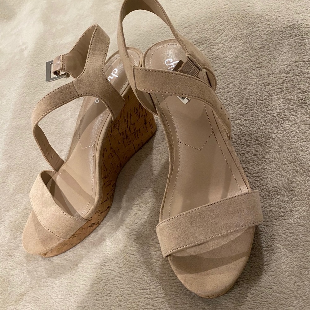 Tan wedges